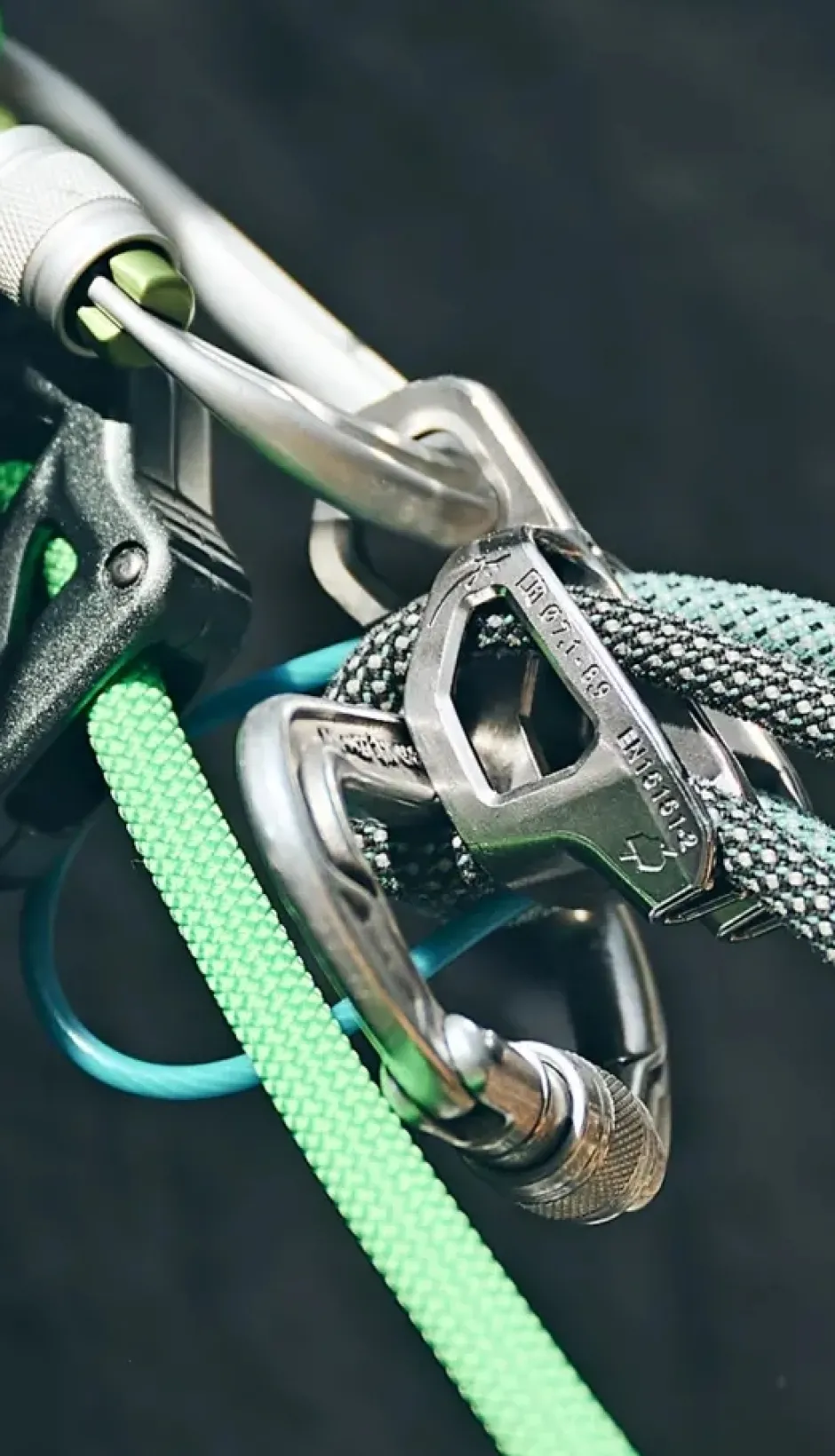 Zekerings- En Afdaalapparaten < Edelrid Nano Jul Zekeringsapparaat - slate