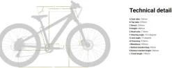 Eightshot COADY 24 SL DISC - 24" Kinder Mountainbike - 2026 - flat violet