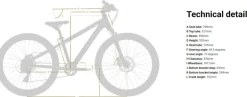 Kindermountainbikes|Mtb Hardtails < Eightshot COADY 275 SL DISC - 27,5" mountainbike voor kinderen - 2026 - sand