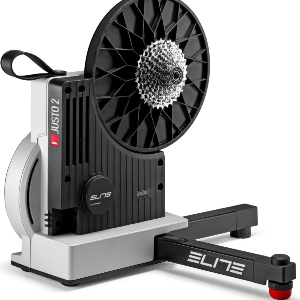 Elite Justo 2 Direct Drive Hometrainer - Zilver