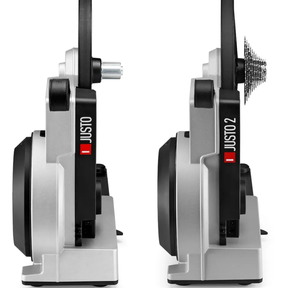 Elite Justo 2 Direct Drive Hometrainer - Zilver - B-Keus