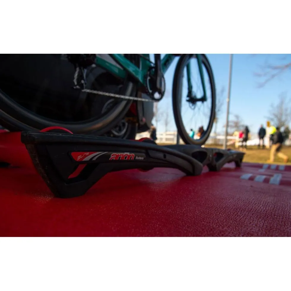Elite Arion Roller Cycletrainer - black/red