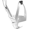 Elite Cannibal XC Bottle Cage - white / glossy black