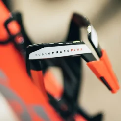Elite Custom Race Plus Bottle Cage - black mat/white graphic