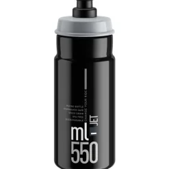 Bidons < Elite Jet Bottle 550ml - black/grey