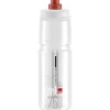 Bidons < Elite Jet Bottle 750ml - clear/red