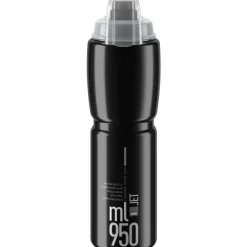 Bidons < Elite Jet Plus Bottle 950ml - black/grey