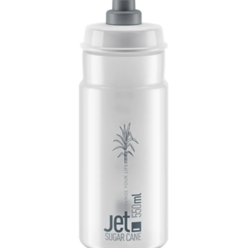 Bidons < Elite Jet Sugar Cane Fles 550ml - transparent