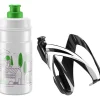 Bidons < Elite Kit CEO Fleshouder + Jet fles 350ml - black/clear/green