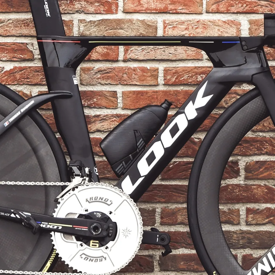 Bidons < Elite Kit Crono CX Carbon AERO - Drinkfles 500ml & Flessenhouder - zwart