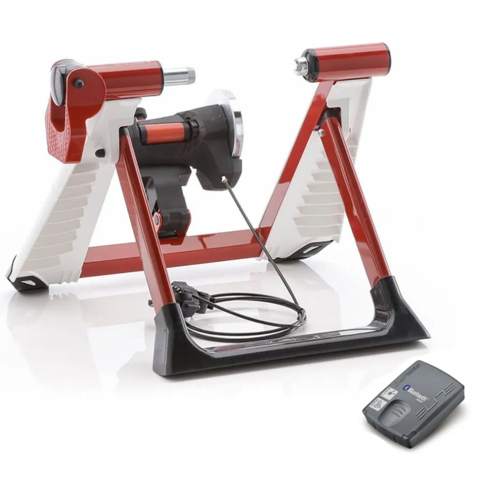 Elite Wheel On Cycletrainer + Power-/Speed-/Cadence-Sensor - Novo Force - Misuro B+ - wit-zwart