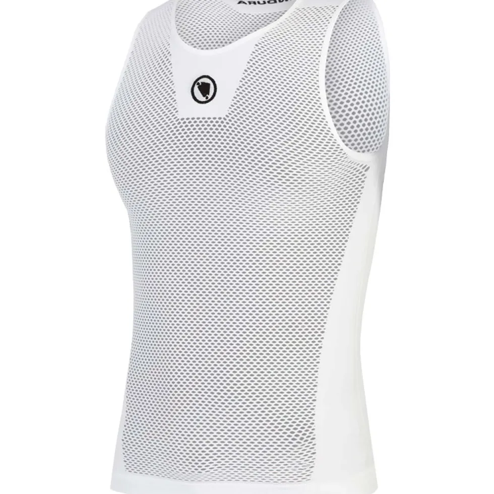 Endura Fishnet II Hemd zonder Mouwen Heren - wit