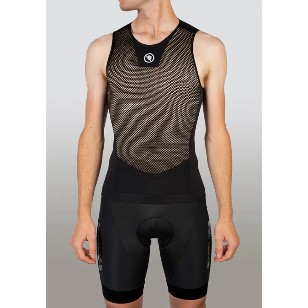 Endura Fishnet II Hemd zonder Mouwen Heren - wit