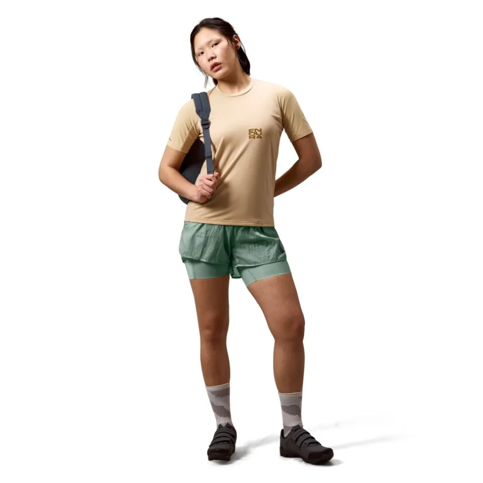 Endura Alltrack Limited 2in1 Short Vrouwen - sage green
