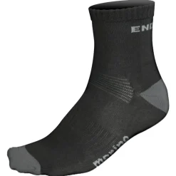 Endura BaaBaa Merino Sokken (Set van 2) - zwart