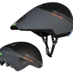 Endura Drag2Zero Aeroswitch Racefietshelm - zwart