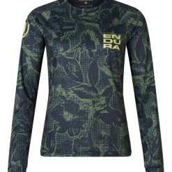 Endura Floral Ltd Printed Overhemd met Lange Mouwen Dames - zwart