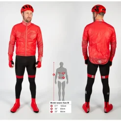 Endura FS260-Pro Adrenaline Race Cape II Jas Heren - zwart