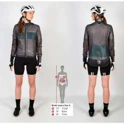 Endura FS260-Pro Adrenaline Race Cape II Jas Dames - hi-viz yellow