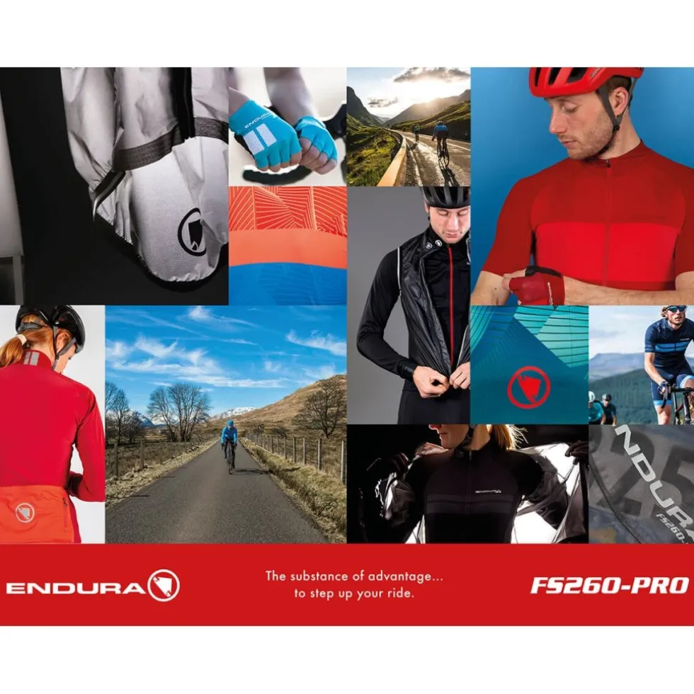 Endura FS260-Pro II (600 Series Zeem) Thermo Fietsbroek met Bretels Heren - zwart