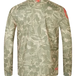 Mtb-Shirts < Endura Grid Fora td Printed Overhed et ange ouwen Heren - tweed green