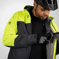 Endura Hummvee 3-in-1 Regenjas Heren - hi-viz yellow