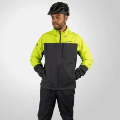 Endura Hummvee 3-in-1 Regenjas Heren - hi-viz yellow