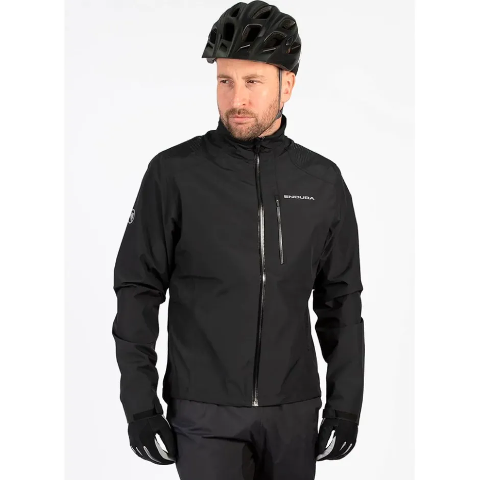 Mtb-Jacks < Endura Hummvee Regenja Heren - black