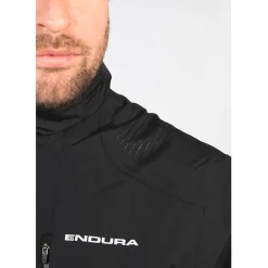 Mtb-Jacks < Endura Hummvee Regenja Heren - black