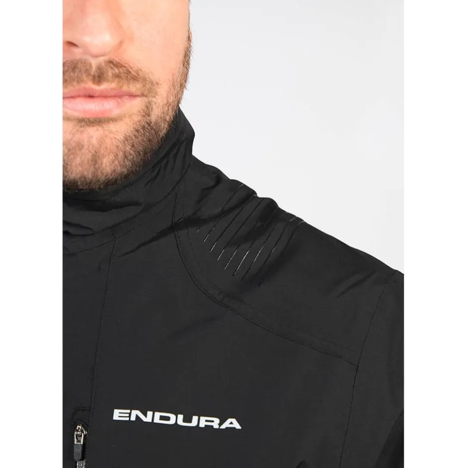 Mtb-Jacks < Endura Hummvee Regenja Heren - black