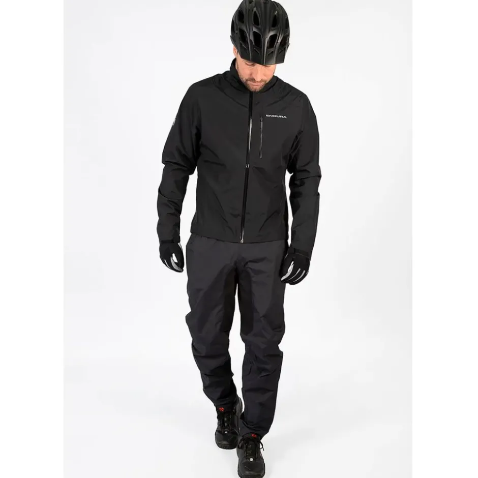 Mtb-Jacks < Endura Hummvee Regenja Heren - black