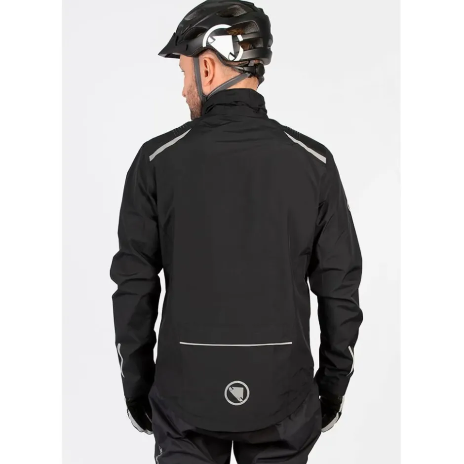 Mtb-Jacks < Endura Hummvee Regenja Heren - black