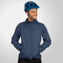 Endura Hummvee Regenjas met Capuchon Heren - ink blue
