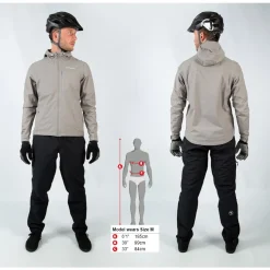 Endura Hummvee Regenjas met Capuchon Heren - ink blue