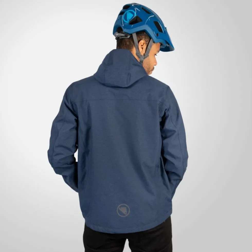 Endura Hummvee Regenjas met Capuchon Heren - ink blue