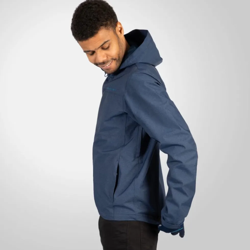 Endura Hummvee Regenjas met Capuchon Heren - ink blue
