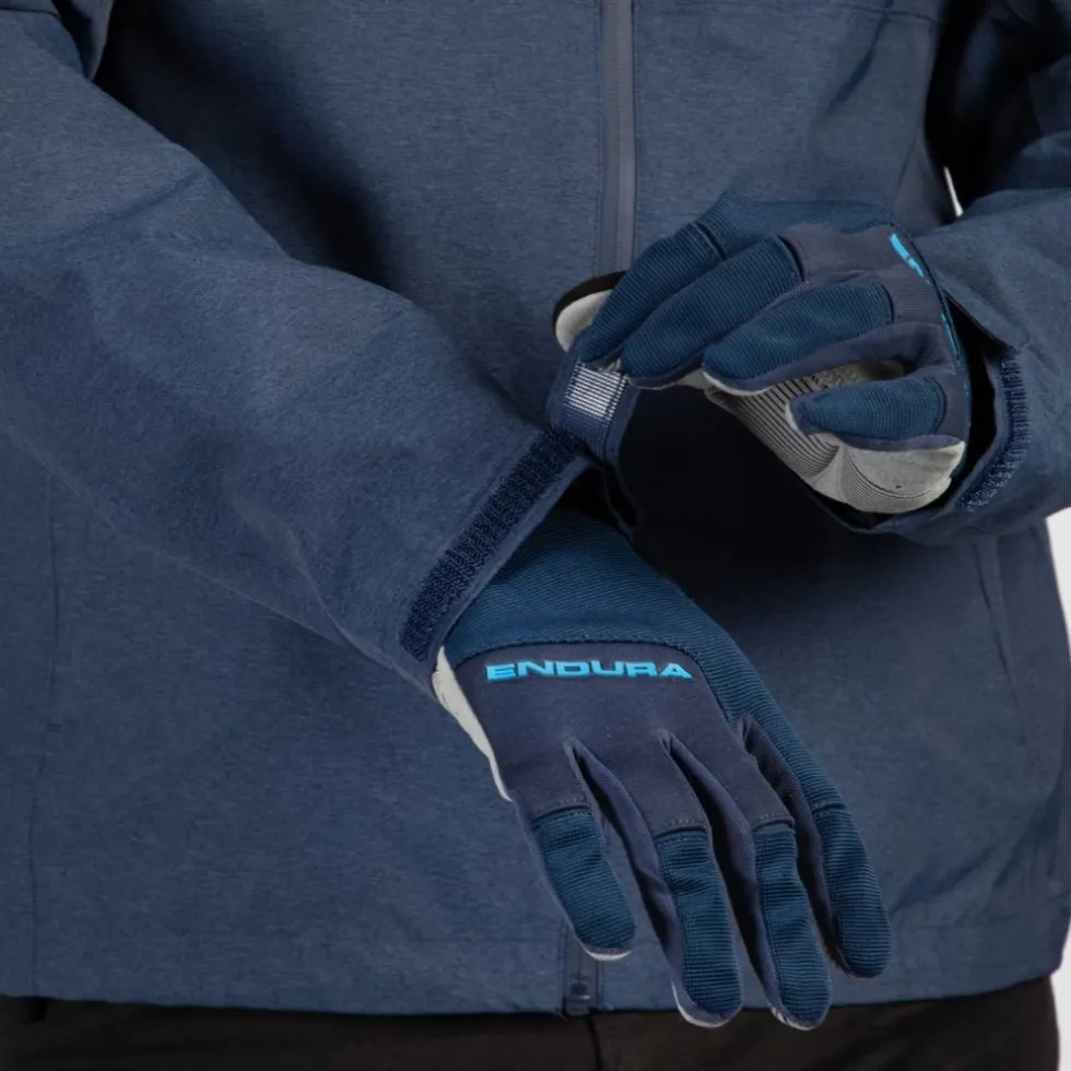 Endura Hummvee Regenjas met Capuchon Heren - ink blue