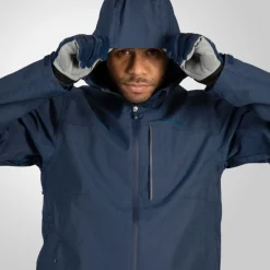 Endura Hummvee Regenjas met Capuchon Heren - ink blue