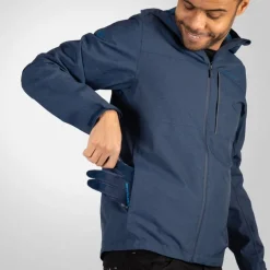 Endura Hummvee Regenjas met Capuchon Heren - ink blue
