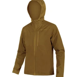 Mtb-Jacks < Endura Huvee Regenja et Capuchon Heren - bronze