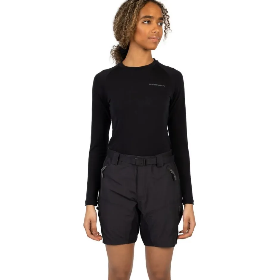 Mtb-Shorts|Mtb-Broeken < Endura Huvee hort Dae - zwart