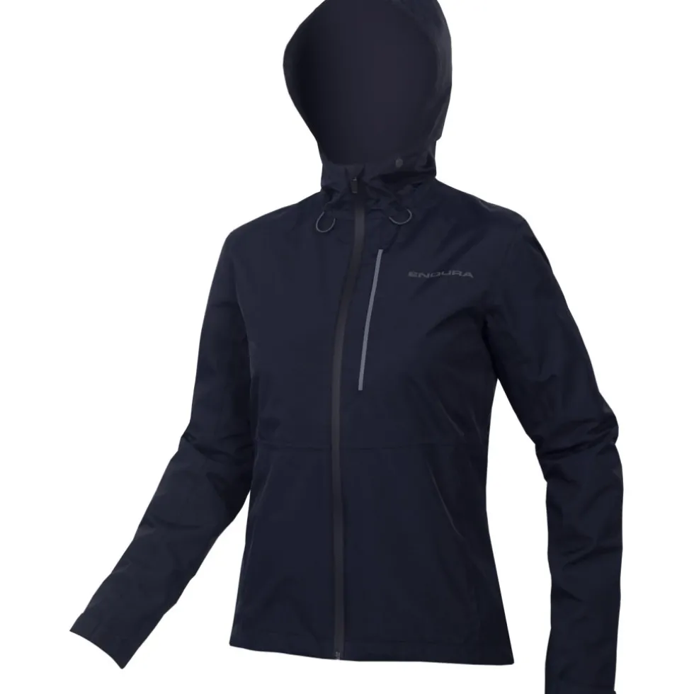 Endura Hummvee Waterdichte Jas met Capuchon Dames - midnight navy