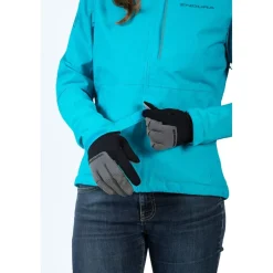 Endura Hummvee Waterdichte Jas met Capuchon Dames - zwart