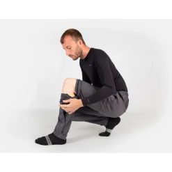 Mtb-Broeken < Endura Huvee Zip-off Broek Heren - zwart