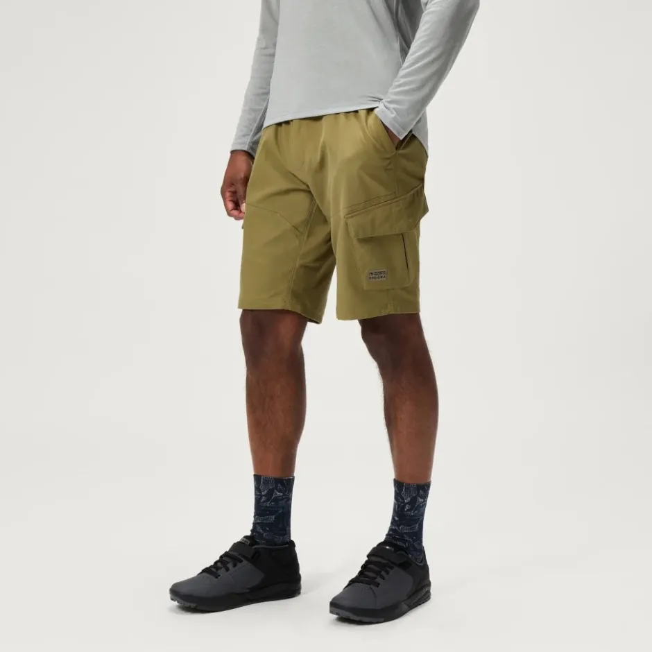 Mtb-Shorts|Mtb-Broeken < Endura oop Cargo hort Heren - hunter green