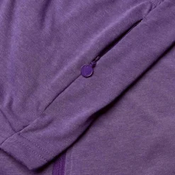 Endura Loop Zipped Fietsshirt met Korte Mouwen Dames - heather