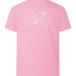 Endura Ltd Graphic Shirt Heren - Hertiage Icon - Pedal Power - pink thrift