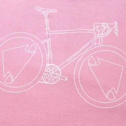 Endura Ltd Graphic Shirt Heren - Hertiage Icon - Pedal Power - pink thrift