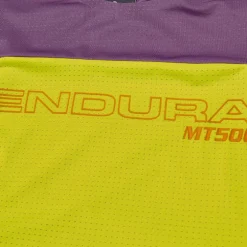 Endura MT500 Burner Fietsshirt met Lange Mouwen Kinder - end citrus