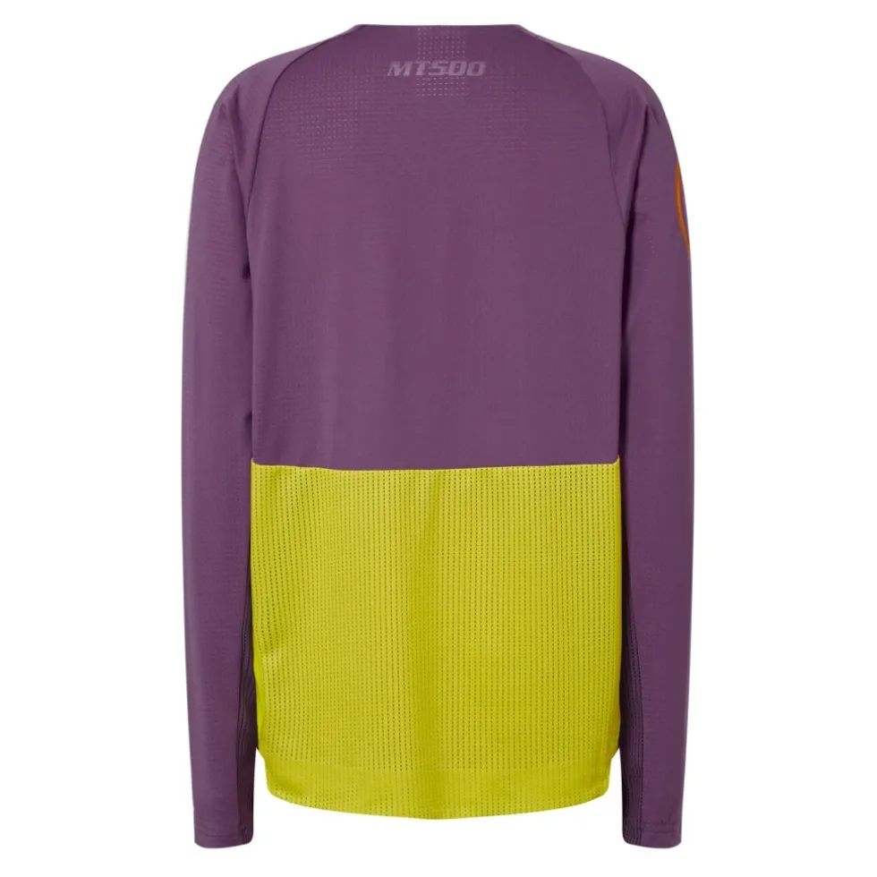 Endura MT500 Burner Fietsshirt met Lange Mouwen Kinder - end citrus